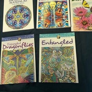 Creative Haven Dragonfly Coloring Book